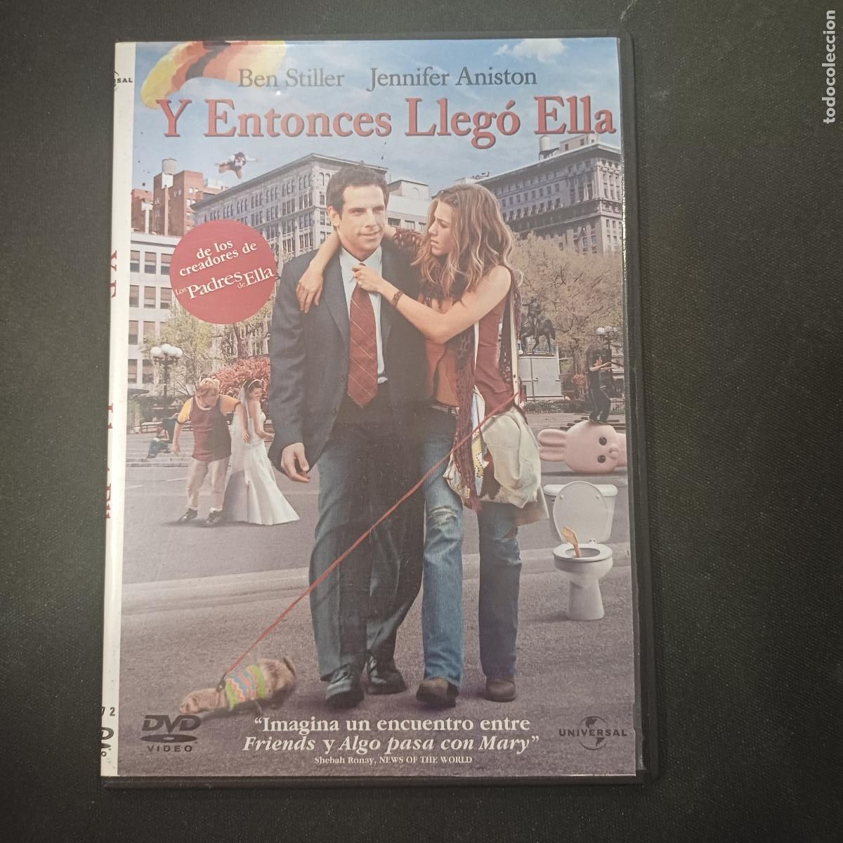 Cine: Y ENTONCES LLEGO ELLA/DVD.