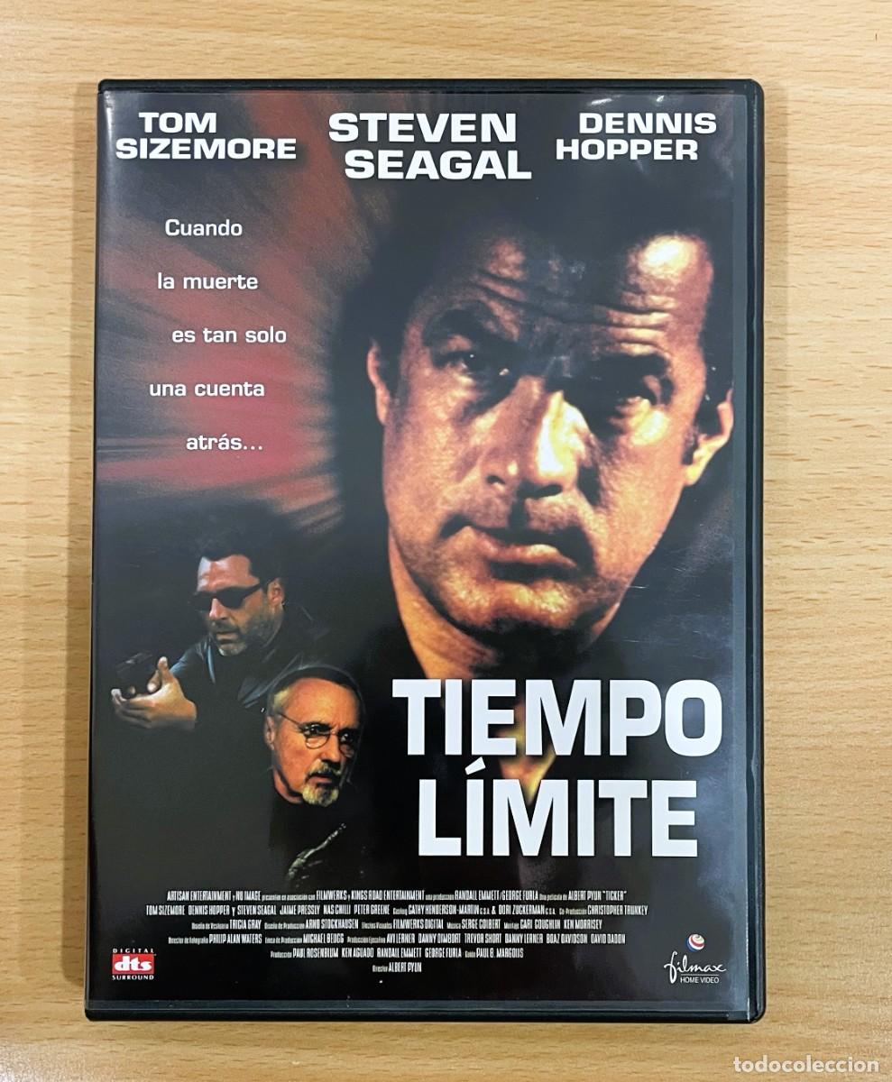 Cine: DVD CINE DE ACCI&Oacute;N A MAYOR GLORIA DE STEVEN SEAGAL - TIEMPO L&Iacute;MITE / TICKER (2001)