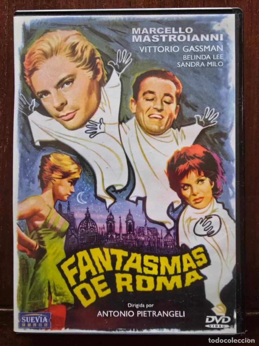 Cinema: DVD Fantasmas de Roma.Marcello Mastroianni