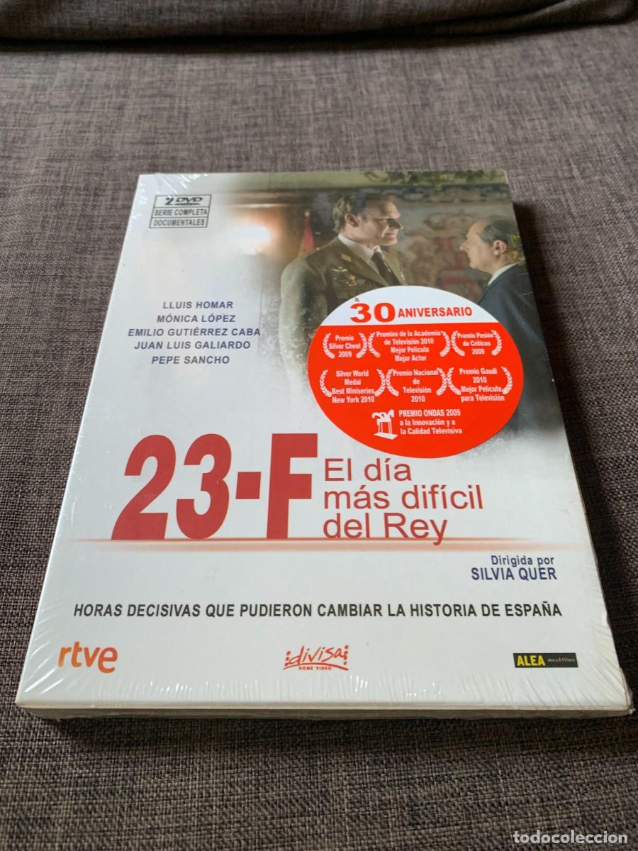 Cine: SERIE DVD. 23-F. EL DIA MAS DIFICIL DEL REY. 2 DISCOS. PRECINTADA.