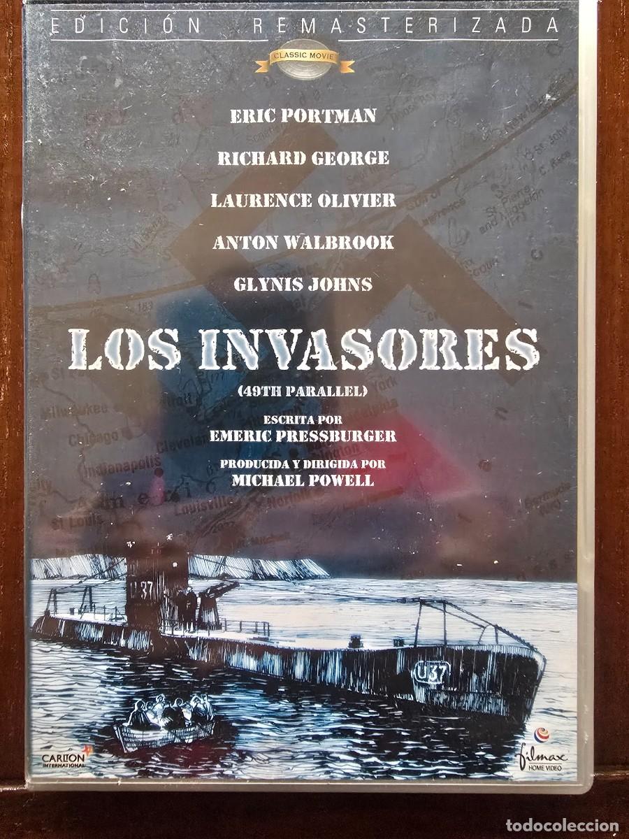 Cine: DVD Los Invasores.Laurence Olivier