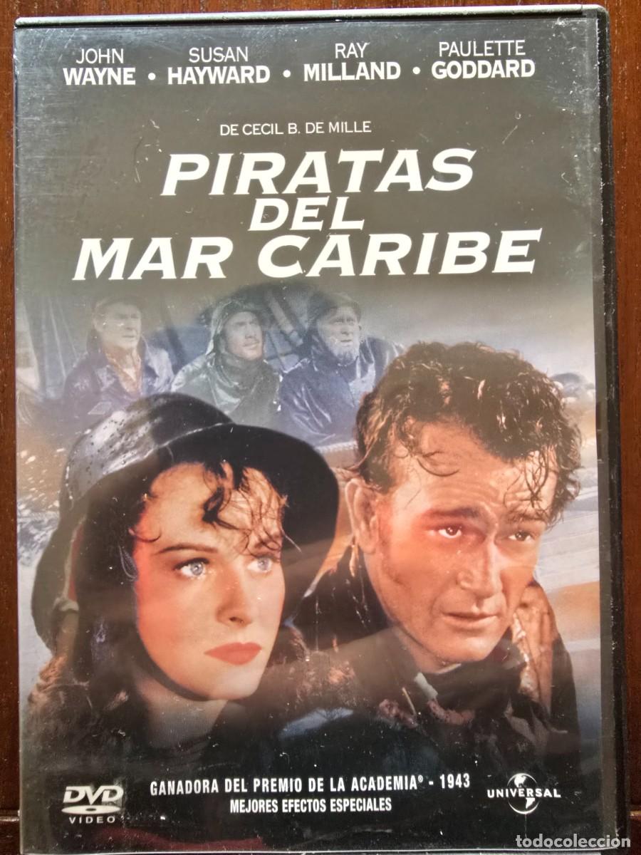 Cine: DVD Piratas del Mar Caribe.John Wayne