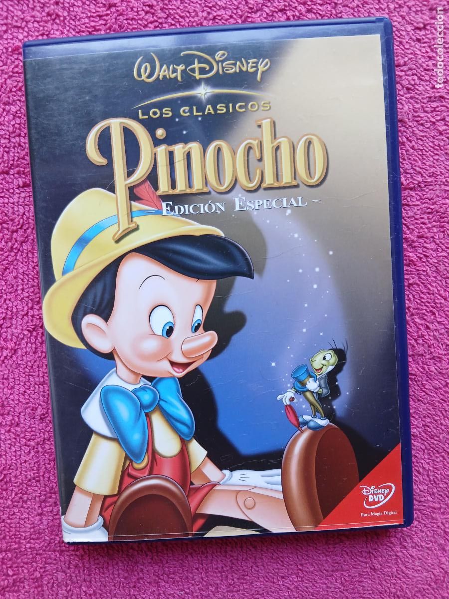 Cine: pinocho edici&oacute;n especial 1940 walt disney los cl&aacute;sicos disney dvd