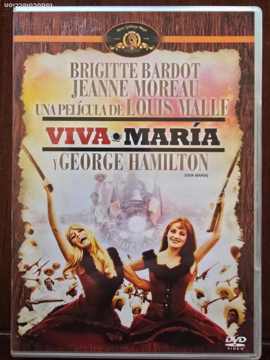 Cine: DVD Viva Maria.Brigitte Bardot