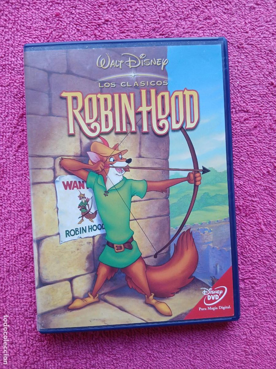 Cine: Robin Hood 1973 walt disney los cl&aacute;sicos Wolfgang Reitherman disney dvd
