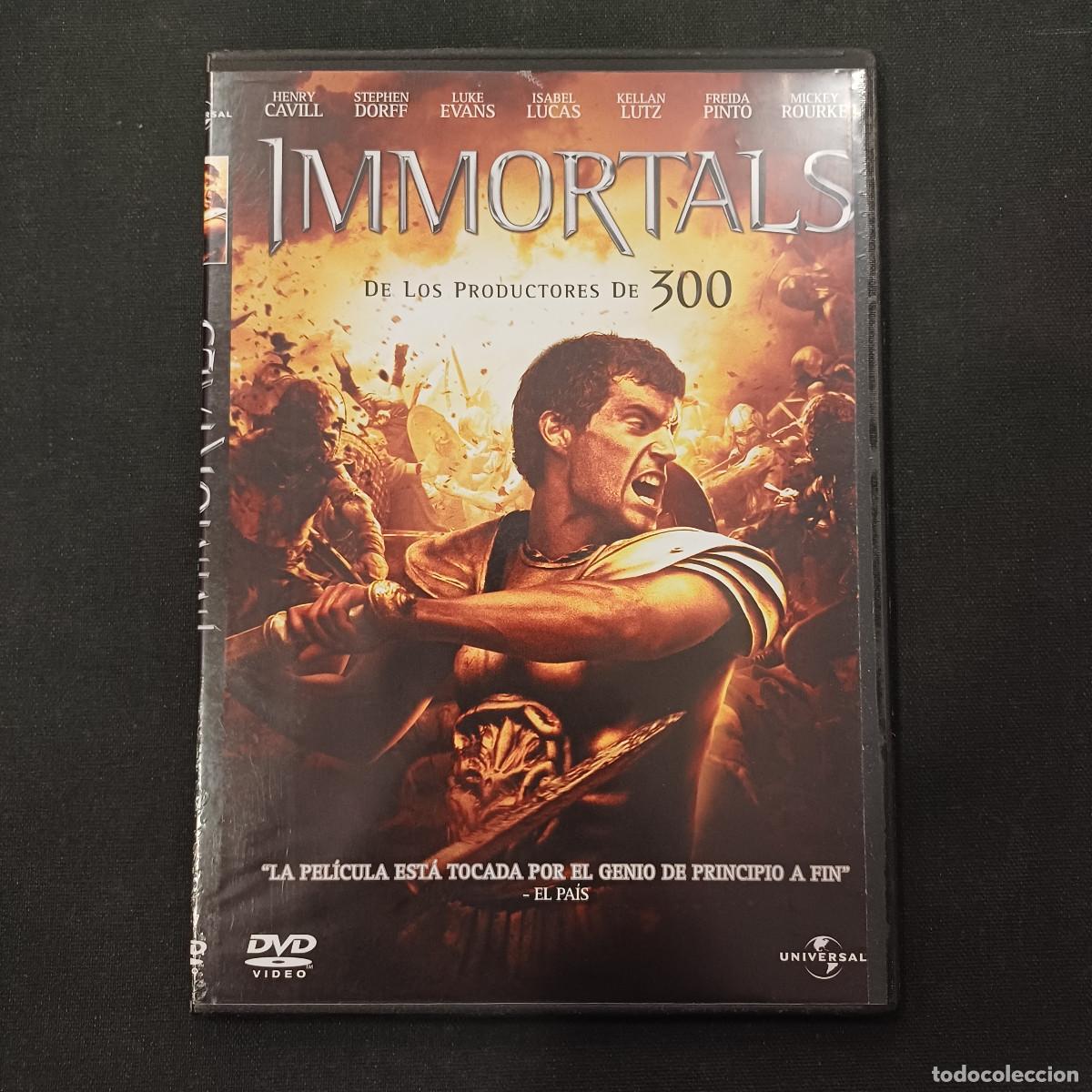 Cine: INMORTALS/MICKEY ROURKE/DVD SLIM.