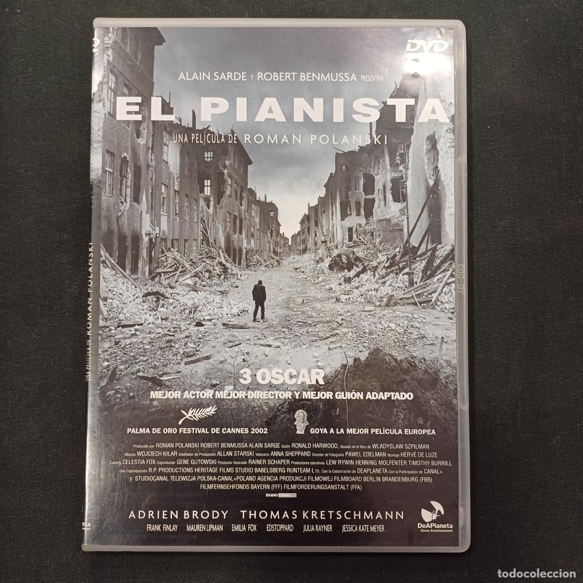 Cine: EL PIANISTA/DVD SLIM.