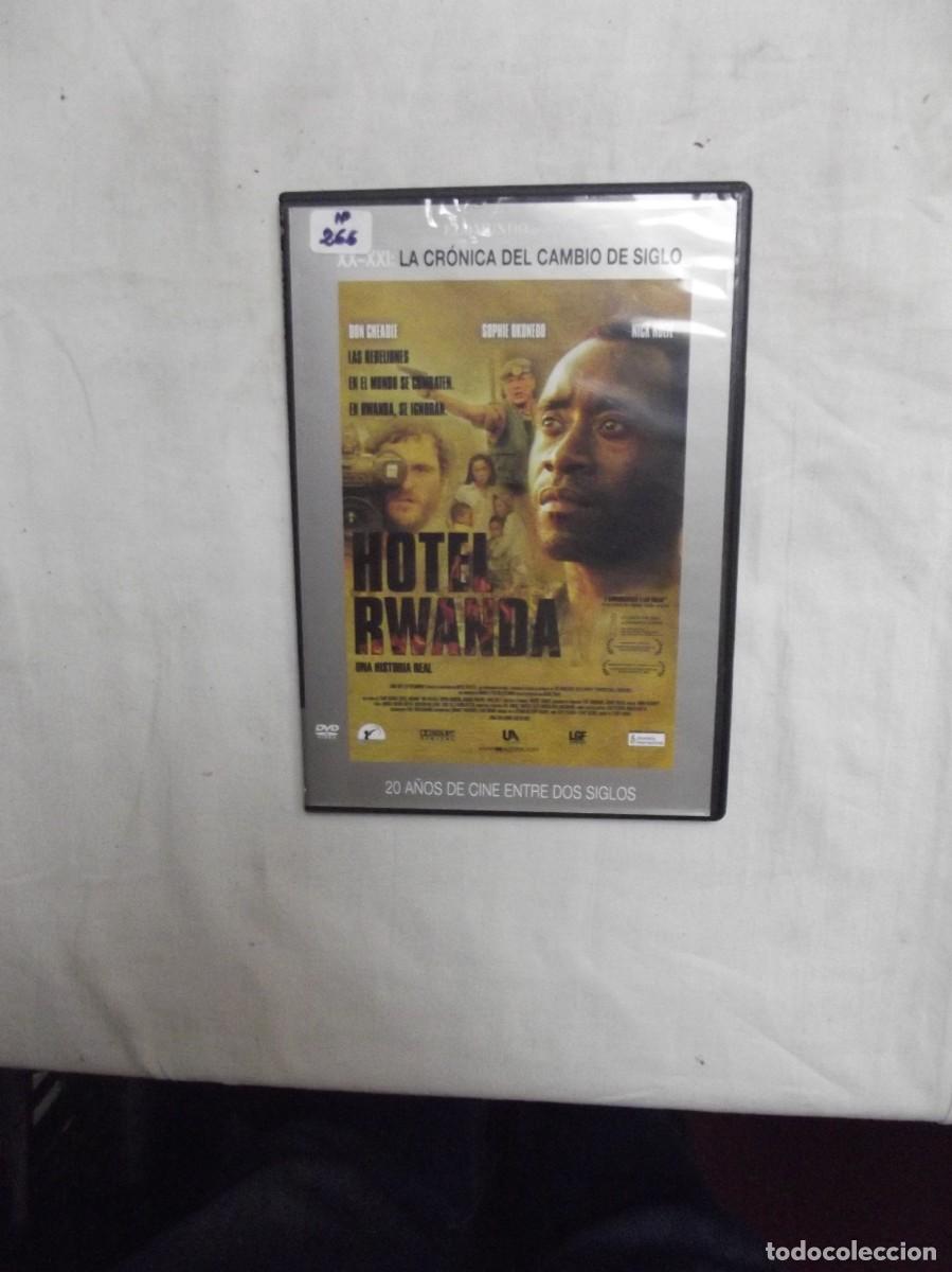 Cine: DVD HOTEL RWANDA CON DON CHEADLE ( CAJA FINA )