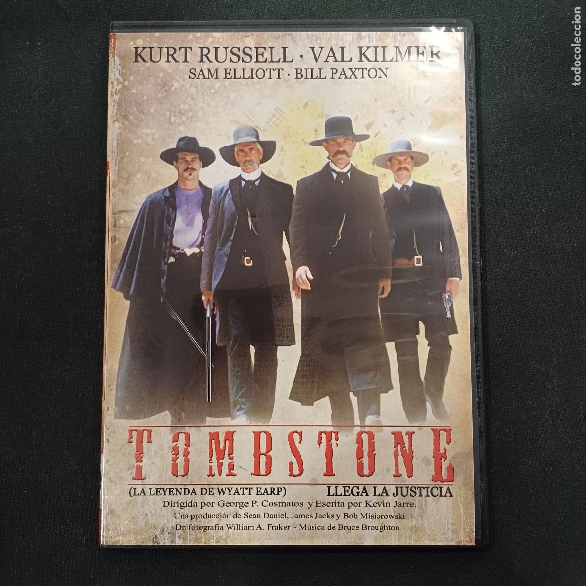 Cine: TOMBSTONE/VAL KILMER/DVD SLIM.