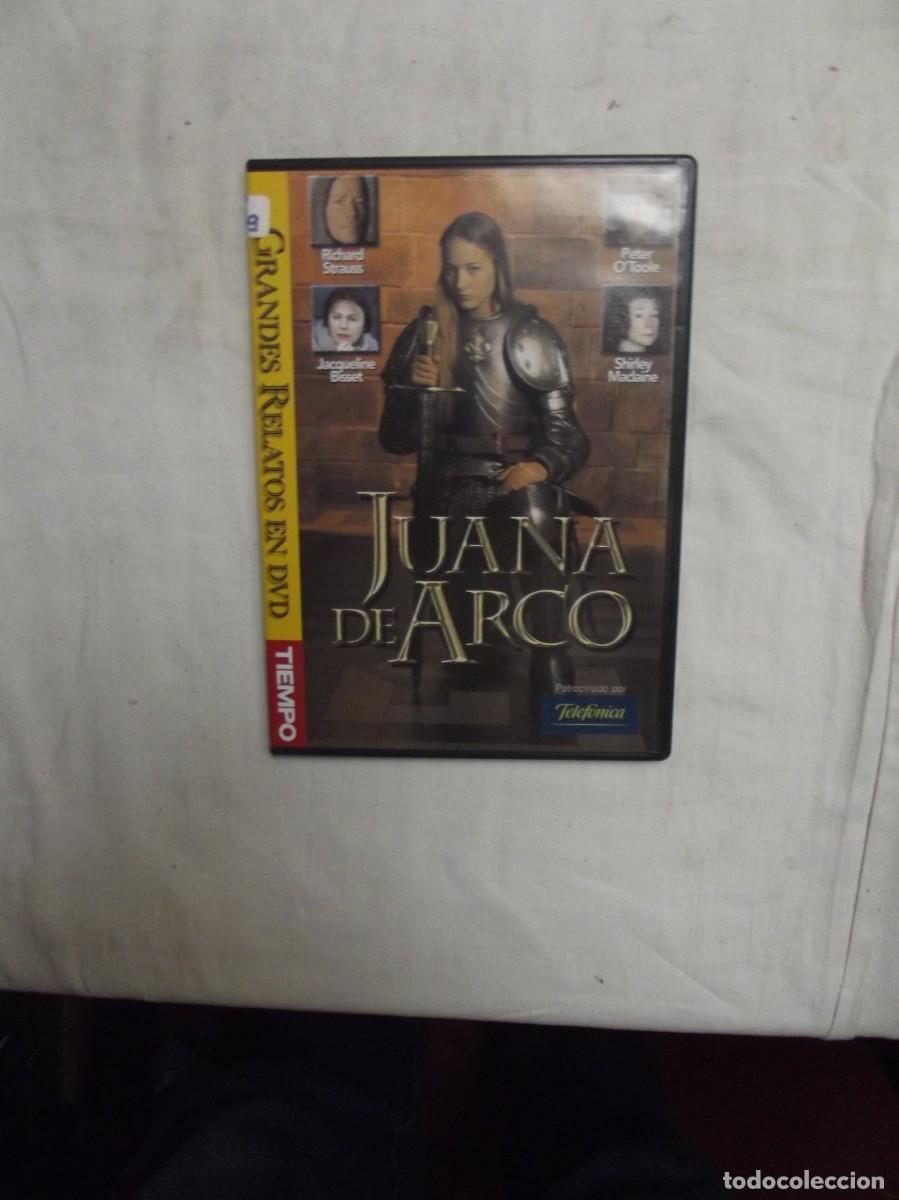Cine: DVD JUANA DE ARCO CON RICHARD STAUSS , JACQUELINE BISSET ( CAJA FINA )