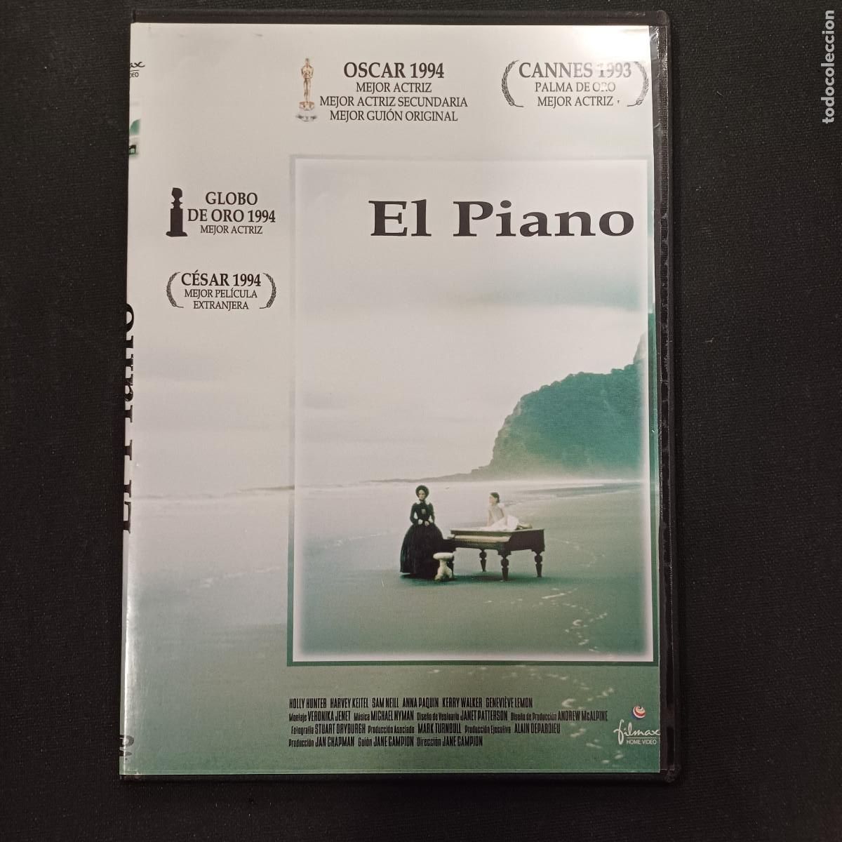 Cine: EL PIANO/HOLLY HUNTER/DVD SLIM.