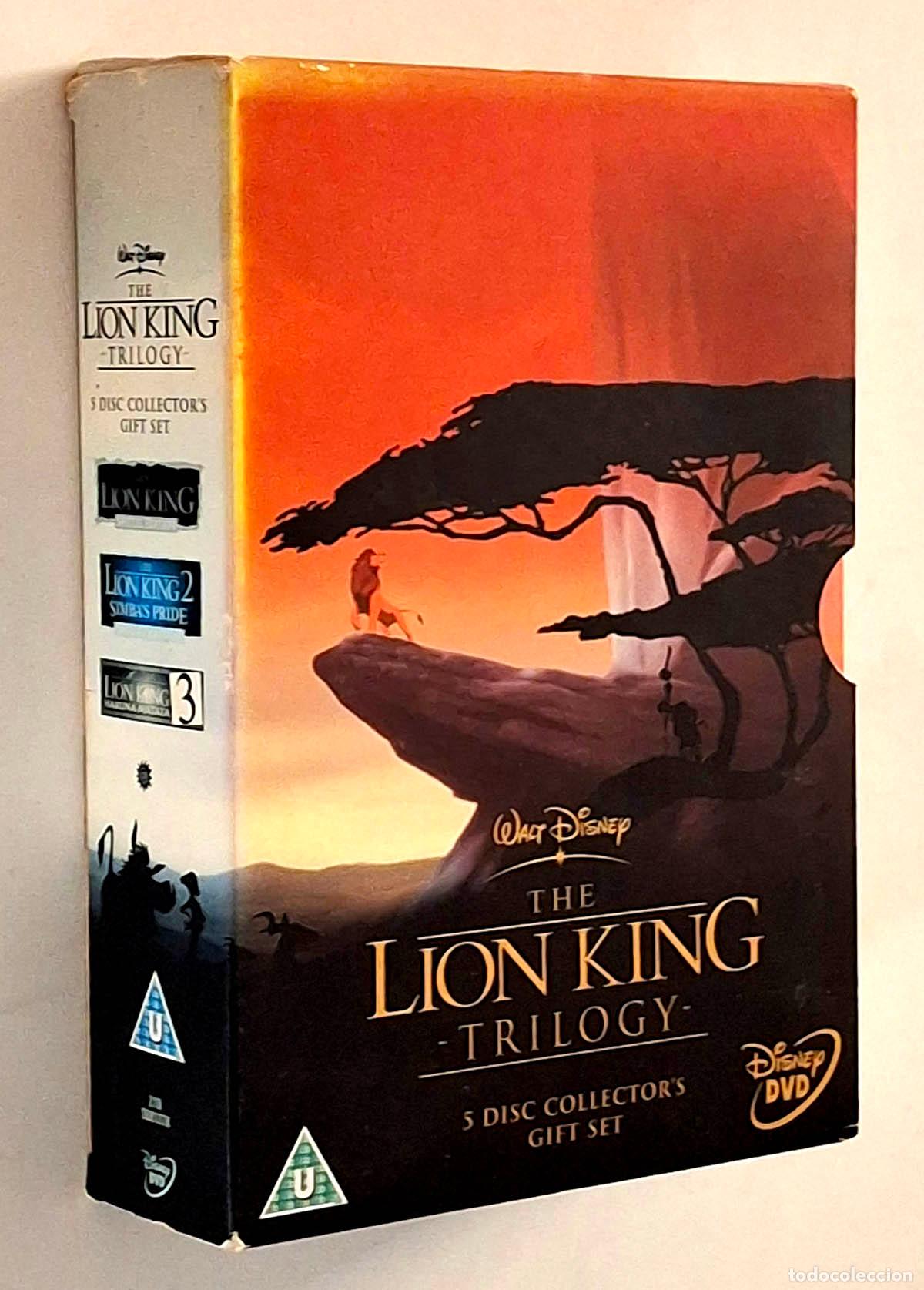 Kino: DVD The Lion King Trilogy - 3 discos