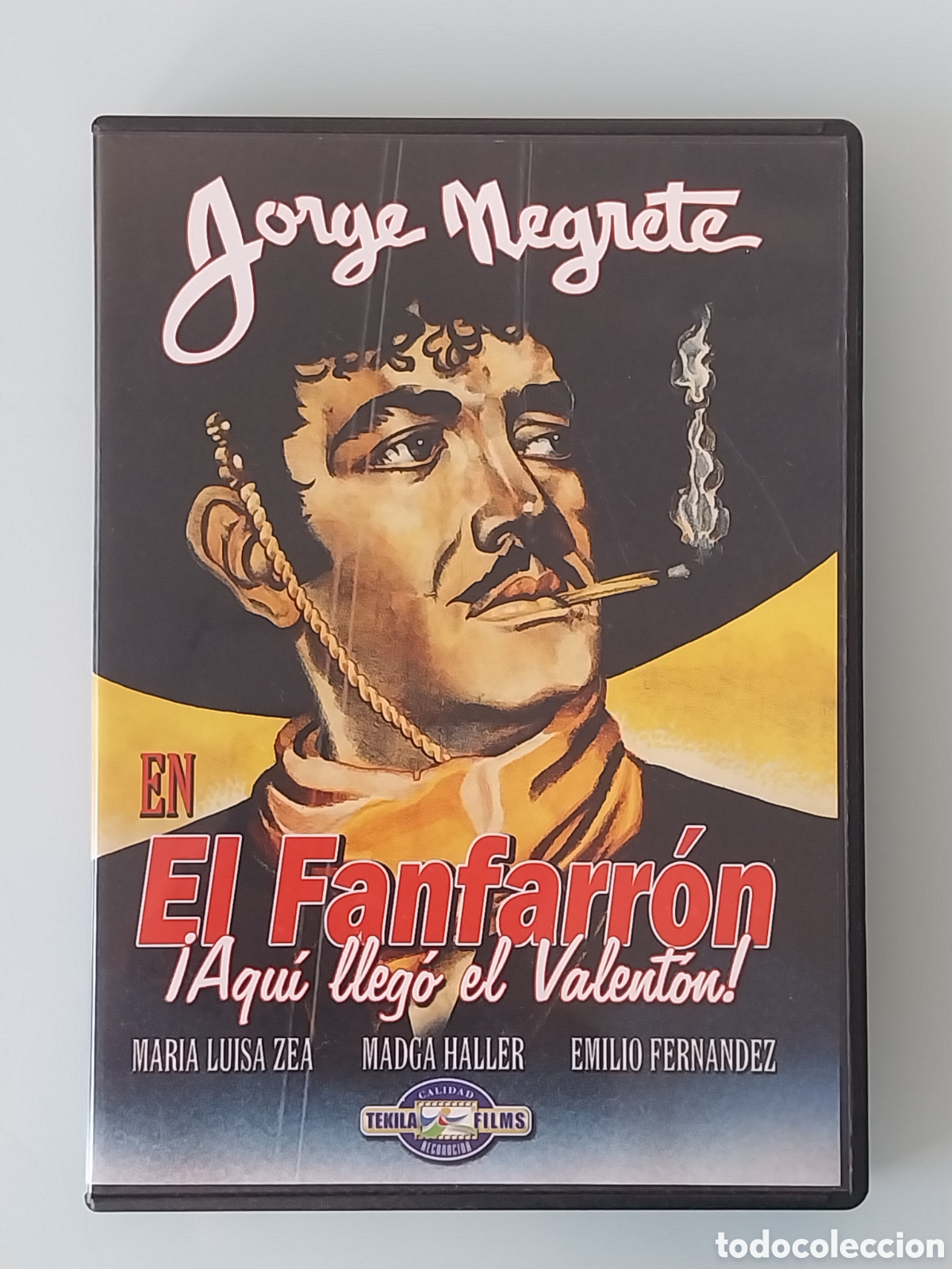 Cine: DVD - EL FANFARR&Oacute;N (AQU&Iacute; LLEG&Oacute; EL VALENT&Oacute;N) CON JORGE NEGRETE