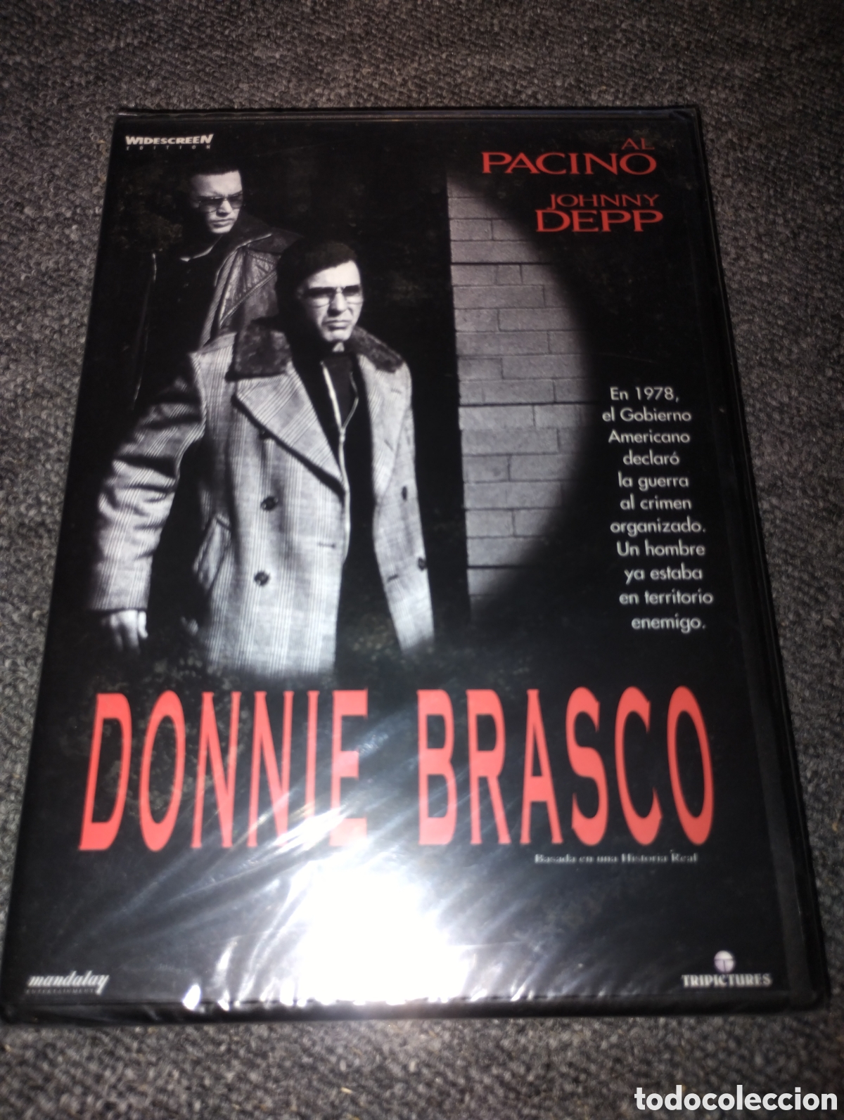 Cine: Donnie Brasco DVD precintado