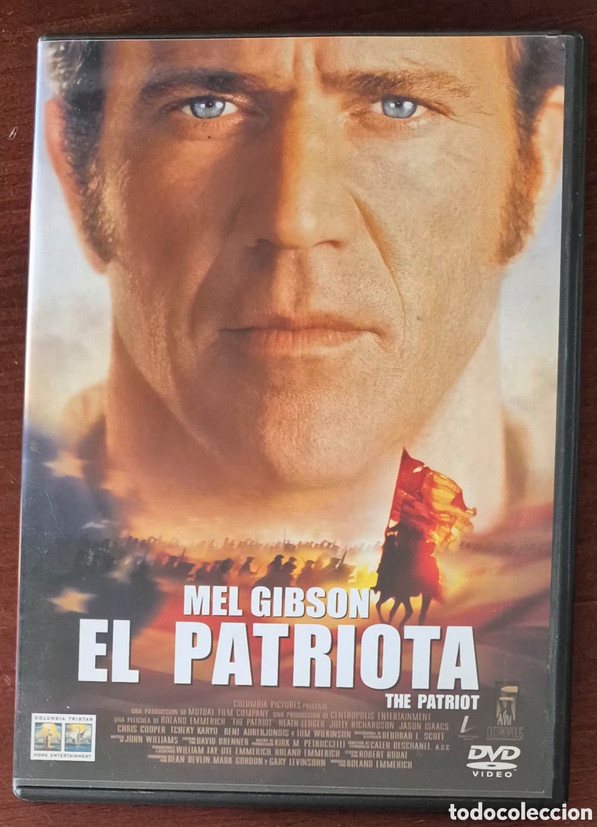 Cine: DVD - EL PATRIOTA (AUDIOS EN ESPA&Ntilde;OL, INGL&Eacute;S)