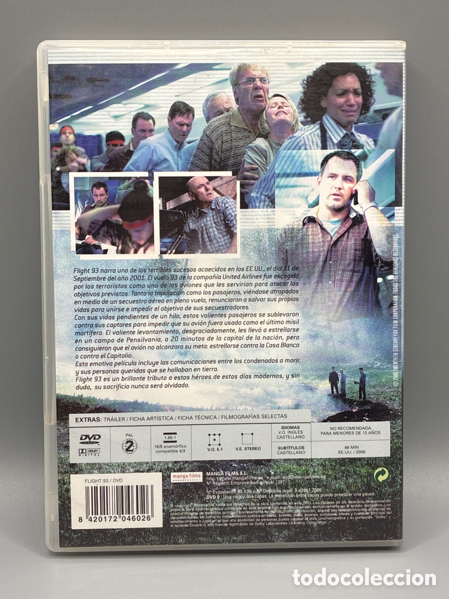 Cine: Flight 93 (Videoclub) DVD - Foto 2