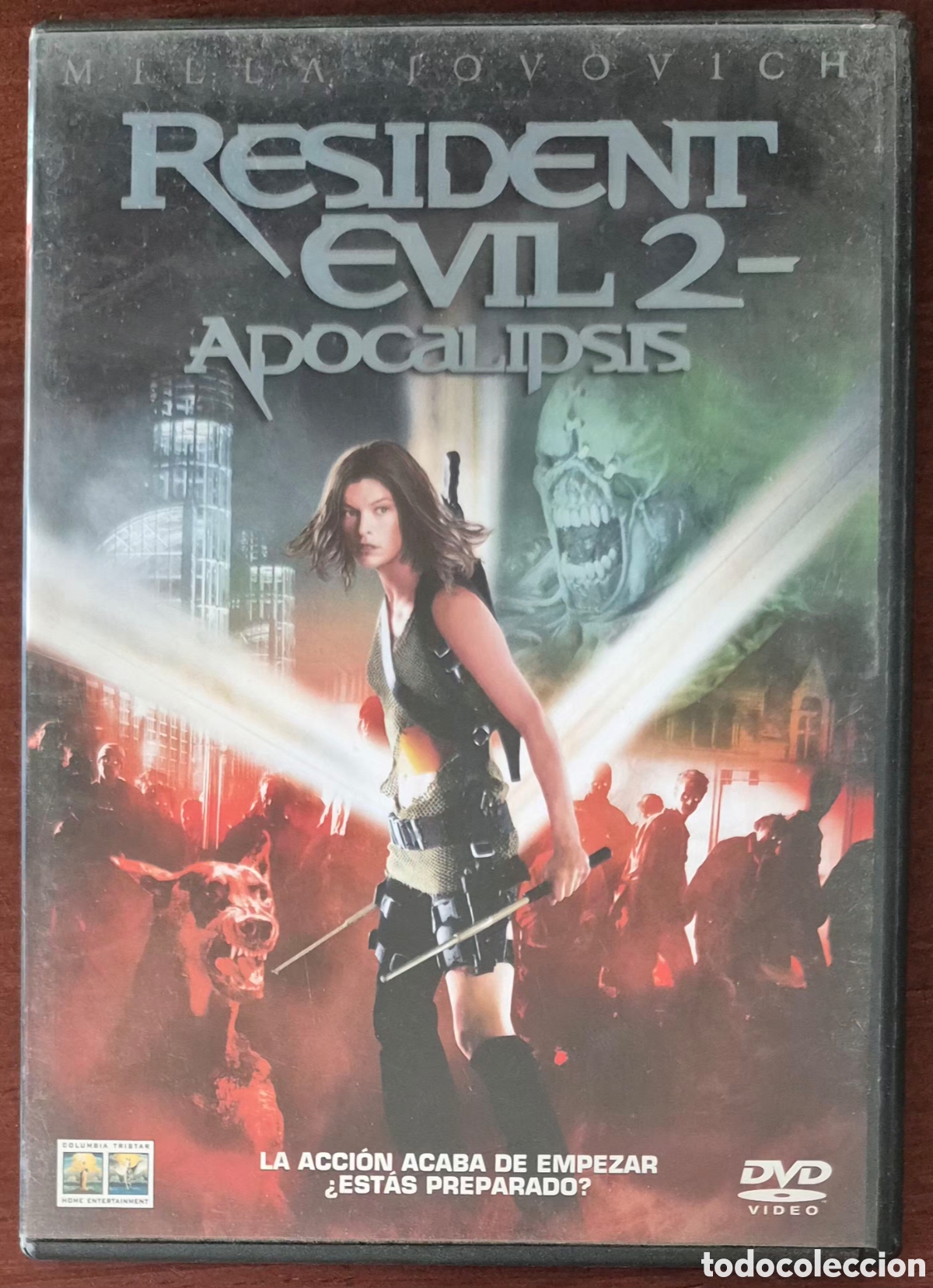 Cine: DVD - RESIDENT EVIL 2, APOCALIPSIS (AUDIOS EN ESPA&Ntilde;OL, INGL&Eacute;S)