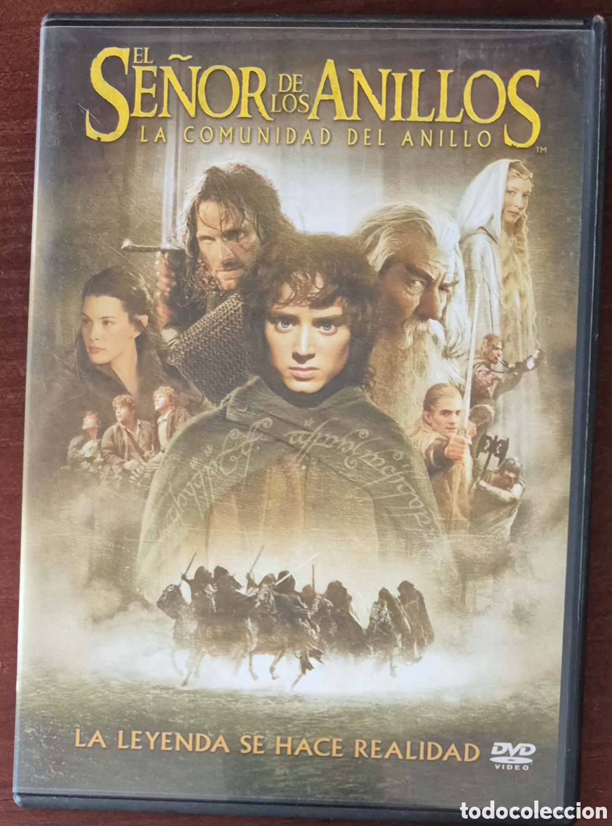 Cine: DVDX2 DOS DISCOS - EL SE&Ntilde;OR DE LOS ANILLOS, LA COMUNIDAD DEL ANILLO (AUDIOS EN ESPA&Ntilde;OL, INGL&Eacute;S)