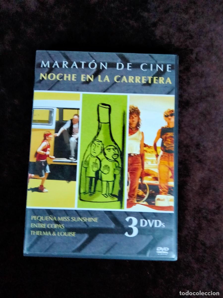 Cin&eacute;ma: thelma y louise + entre copas + peque&ntilde;a miss sunshine - 3 dvd como nuevos