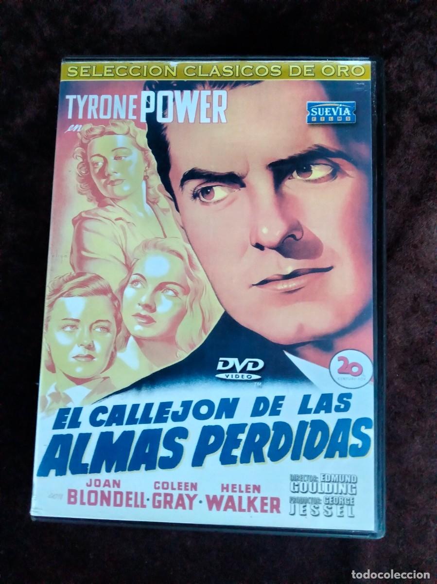 Cine: el callejon de las almas perdidas - tyrone power - dvd casi como nuevo