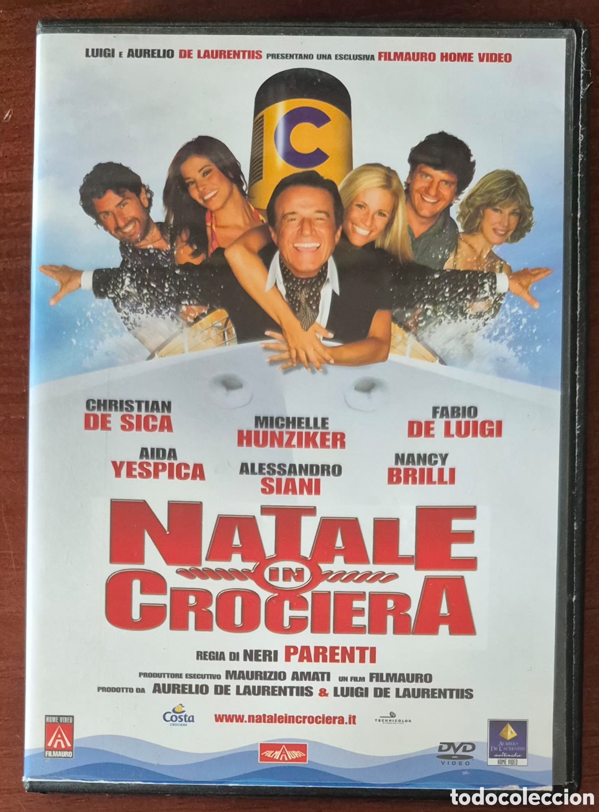 Cine: DVD - NATALE IN CROCIERA (AUDIOS EN ITALIANO)