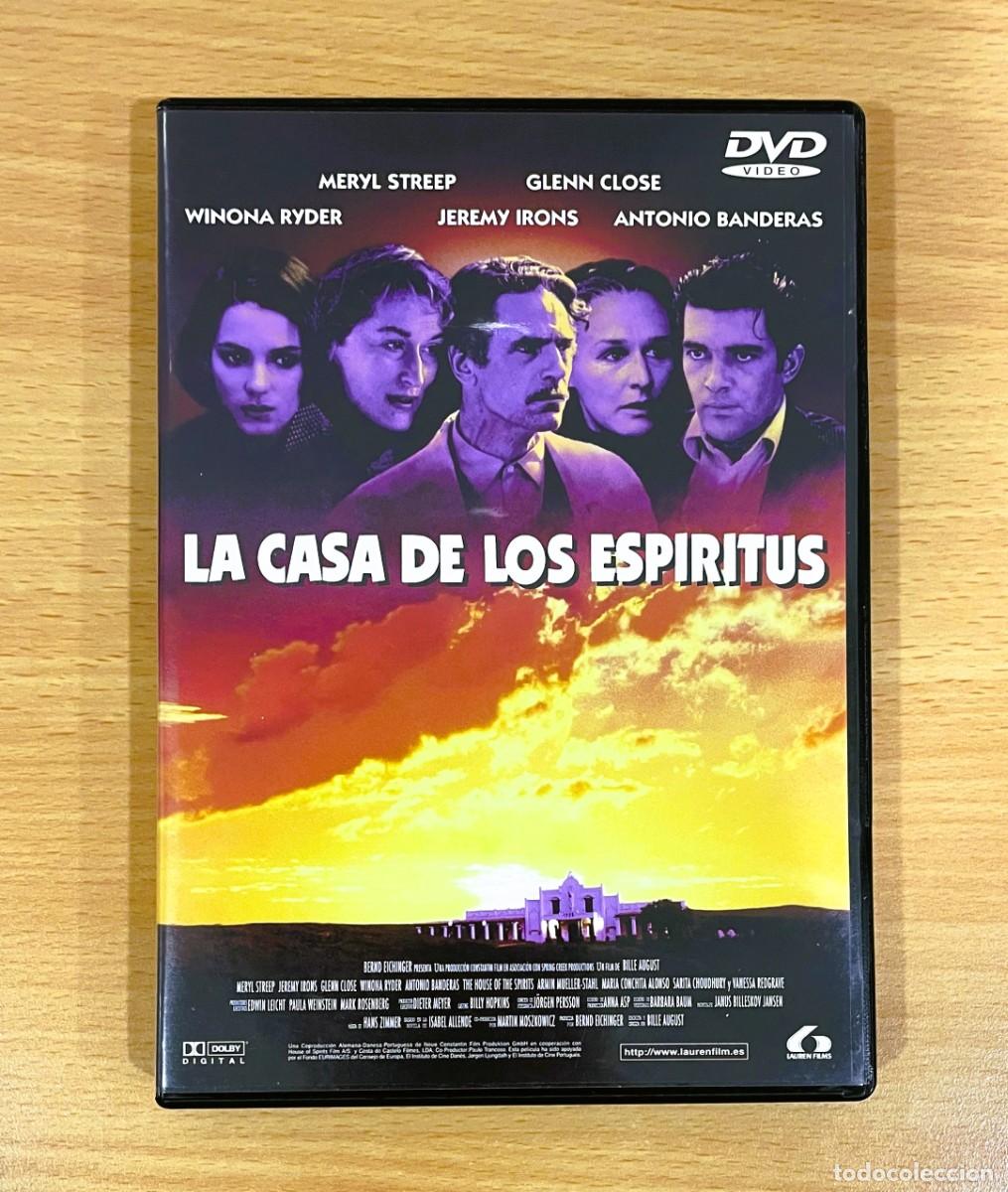 Cine: DVD CINE MELODRAMA DE CULTO DE LA OBRA DE ISABEL ALLENDE - LA CASA DE LOS ESP&Iacute;RITUS (1993)