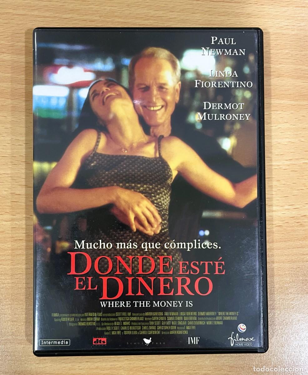 Cine: DVD CINE COMEDIA CON LINDA FIORENTINO Y PAUL NEWMAN - DONDE EST&Eacute; EL DINERO (2000)