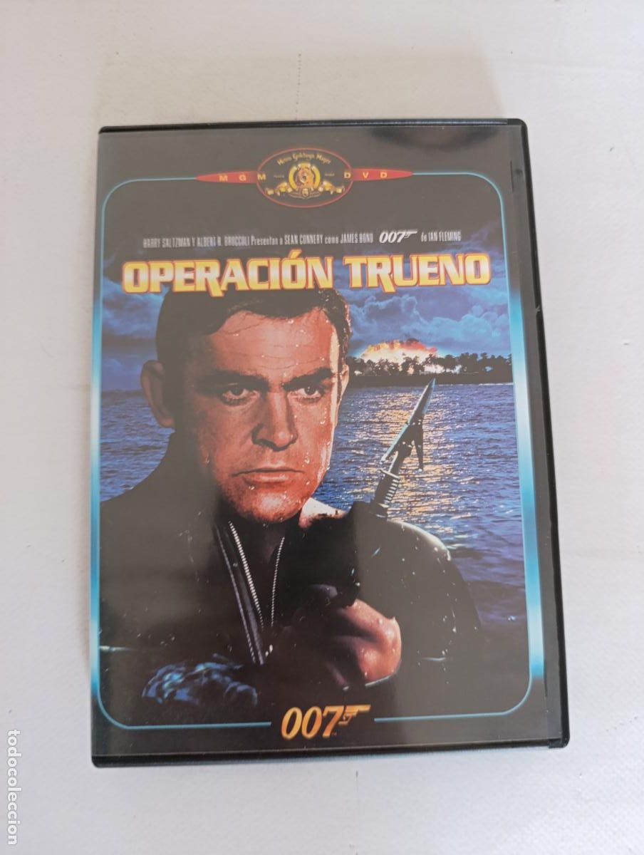 Cine: DVD OPERACION TRUENO - 007 - JAMES BOND - SEAN CONNERY (5Y)