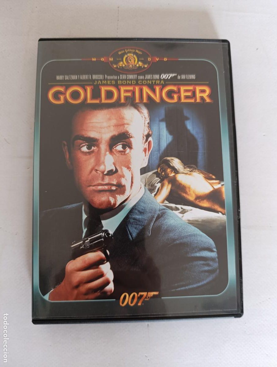 Cine: DVD GOLDFINGER - 007 - JAMES BOND - SEAN CONNERY (5Y)