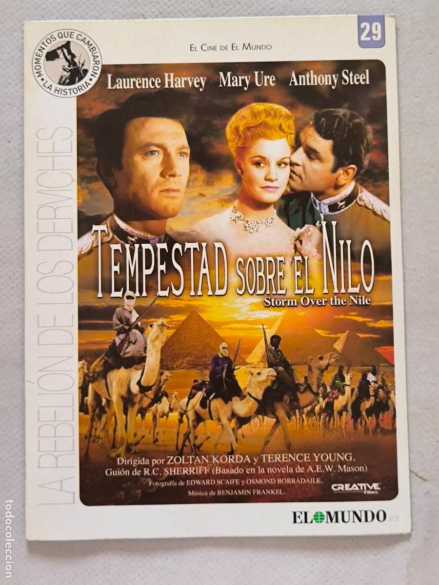 Cine: DVD TEMPESTAD SOBRE EL NILO - FUNDA FINA CARTON (018C)