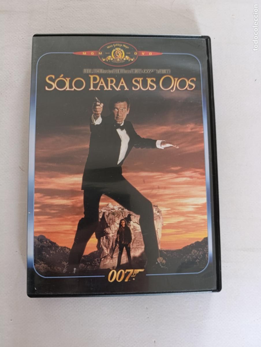 Cine: DVD SOLO PARA SUS OJOS - 007 - JAMES BOND - ROGER MOORE (5Z)