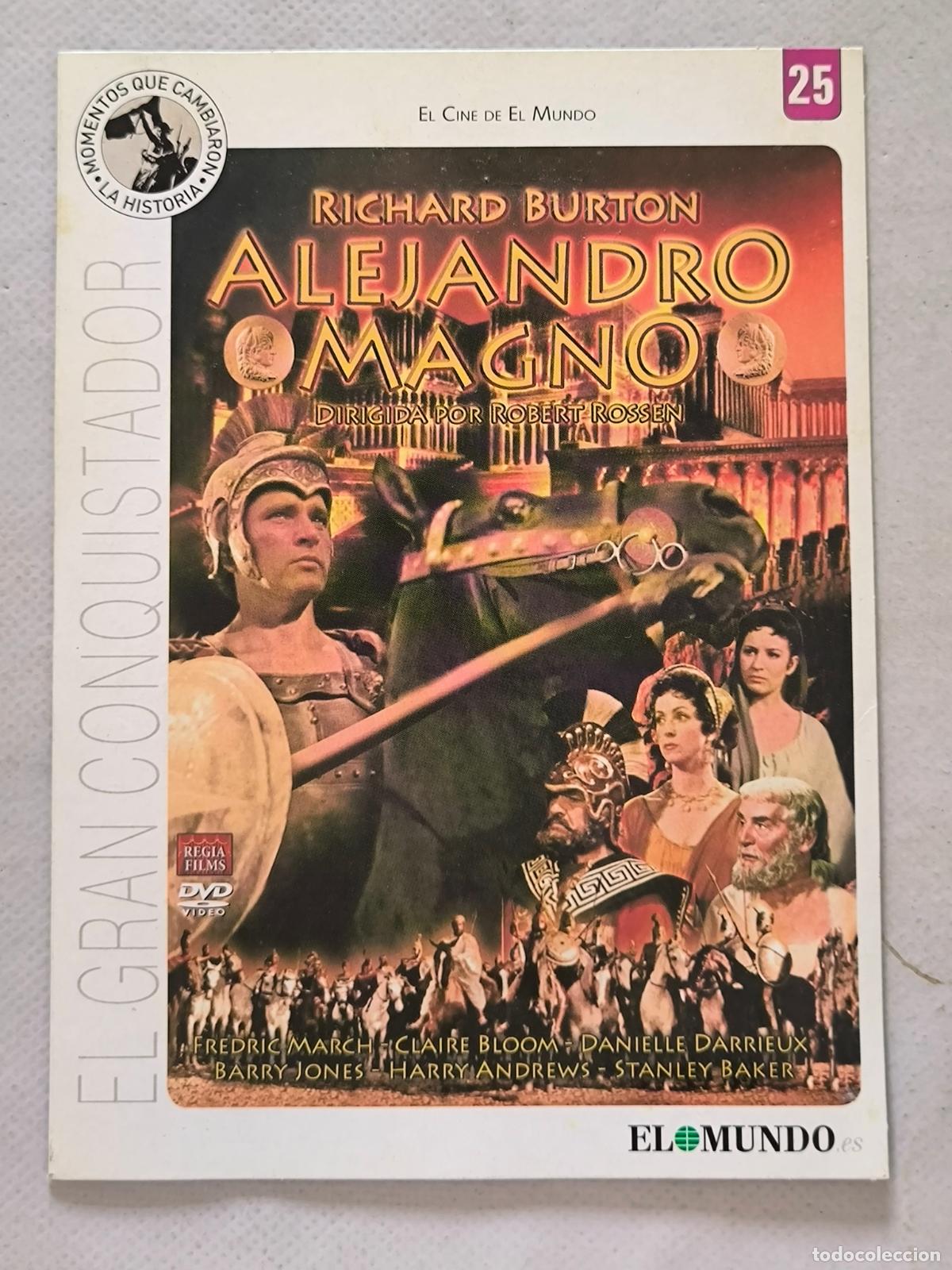 Cine: DVD ALEJANDRO MAGNO - RICHARD BURTON - FUNDA FINA CARTON (018C)