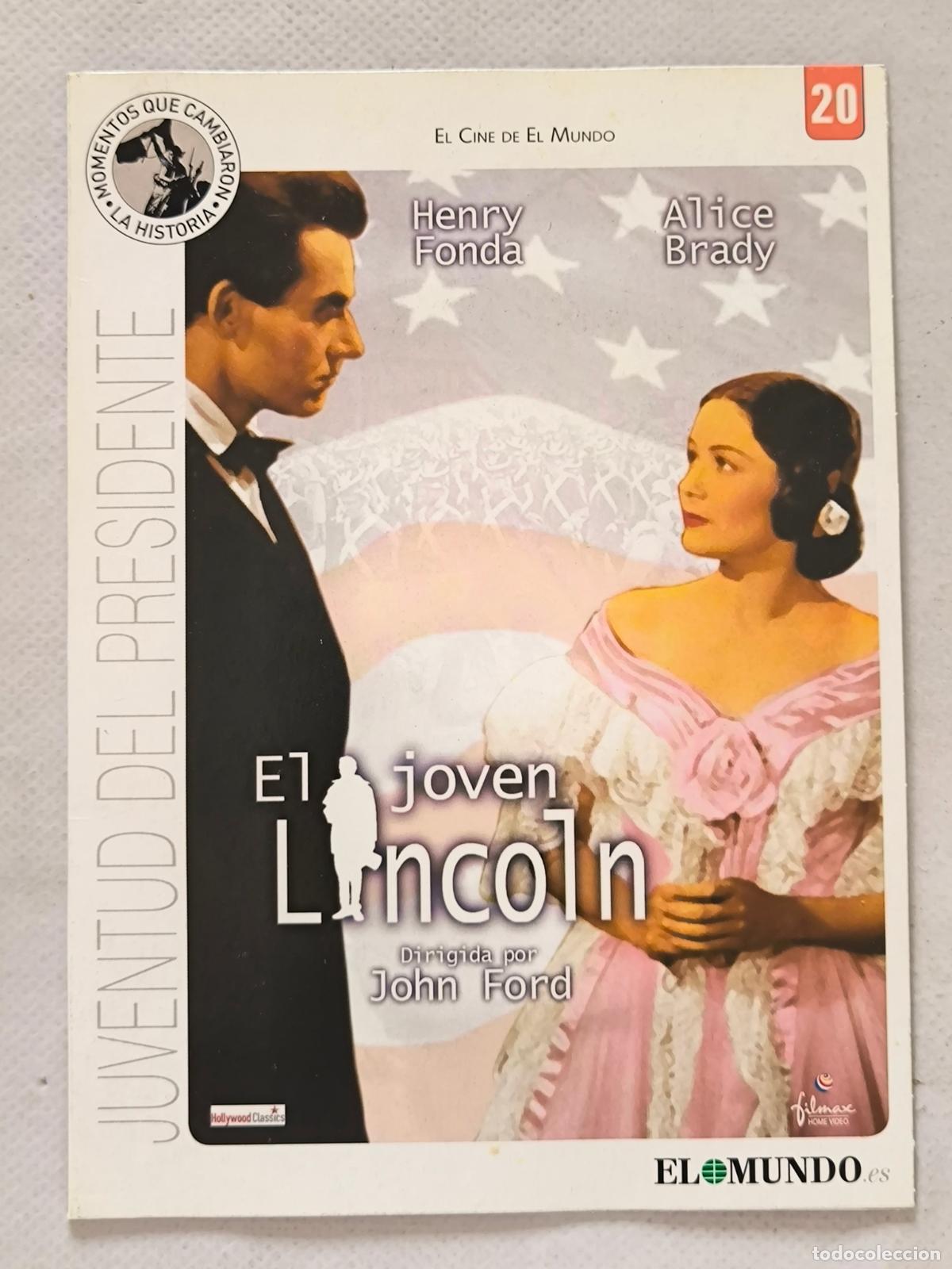 Cine: DVD EL JOVEN LINCOLN - JOHN FORD - FUNDA FINA CARTON (018C)