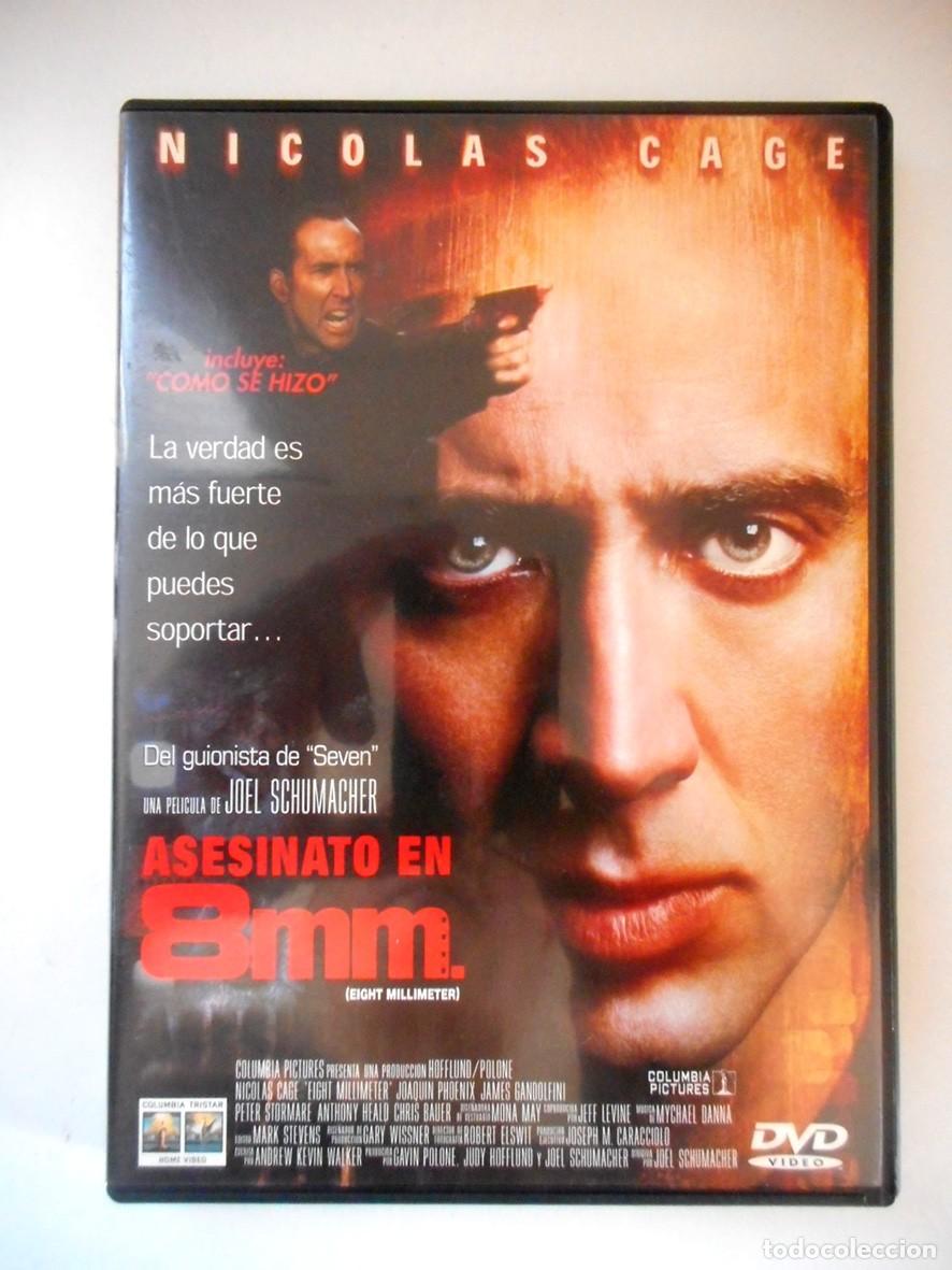 Cine: ASESINATO EN 8MM (DVD) NICOLAS CAGE - THRILLER 1999