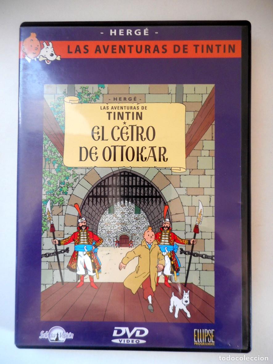 Cine: LAS AVENTURAS DE TINTIN EL CETRO DE OTTOKAR (DVD) ANIMACI&Oacute;N 1992