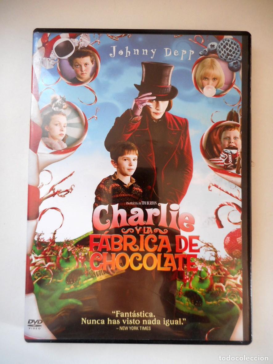 Cine: CHARLIE Y LA F&Aacute;BRICA DE CHOCOLATE (DVD) JOHNNY DEPP - FANT&Aacute;STICO 2005