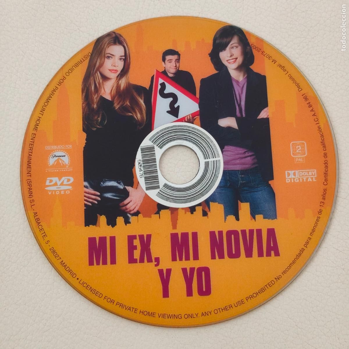 Cine: MI EX, MI NOVIA Y YO. NOCHE DE REYES. Solo disco dvd