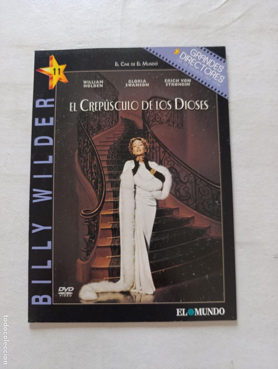 Cine: DVD EL CREPUSCULO DE LOS DIOSES - FUNDA FINA CARTON (018C)