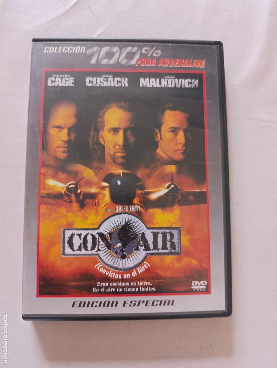 Cin&eacute;ma: DVD CON AIR - NICOLAS CAGE (6B)