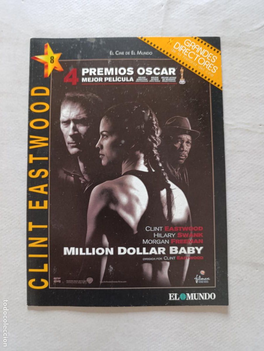 Cin&eacute;ma: DVD MILLION DOLLAR BABY - CLINT EASTWOOD, HILARY SWANK - FUNDA FINA CARTON (018C)