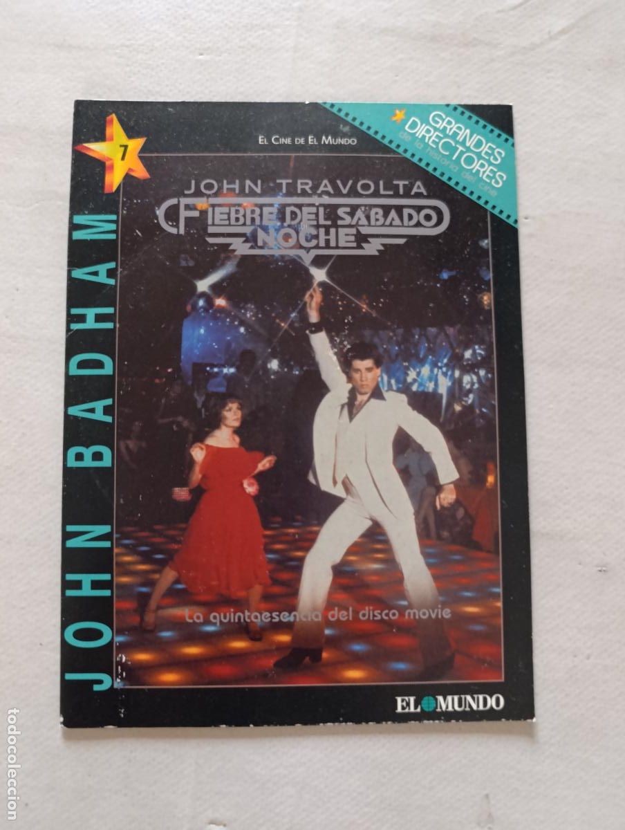 Cine: DVD FIEBRE DEL SABADO NOCHE - JOHN TRAVOLTA - FUNDA FINA CARTON (018C)