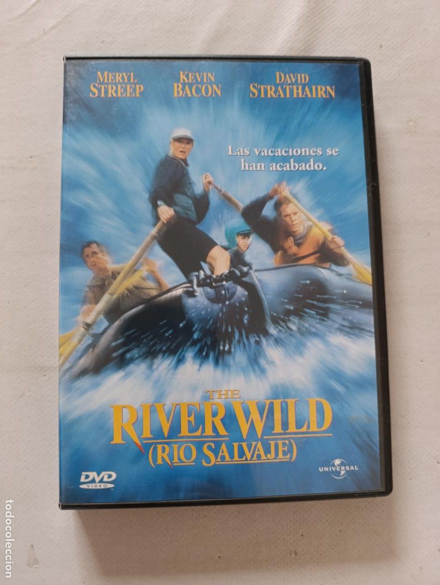 Cine: DVD THE RIVER WILD (RIO SALVAJE) - MERYL STREEP, KEVIN BACON (6Cw)
