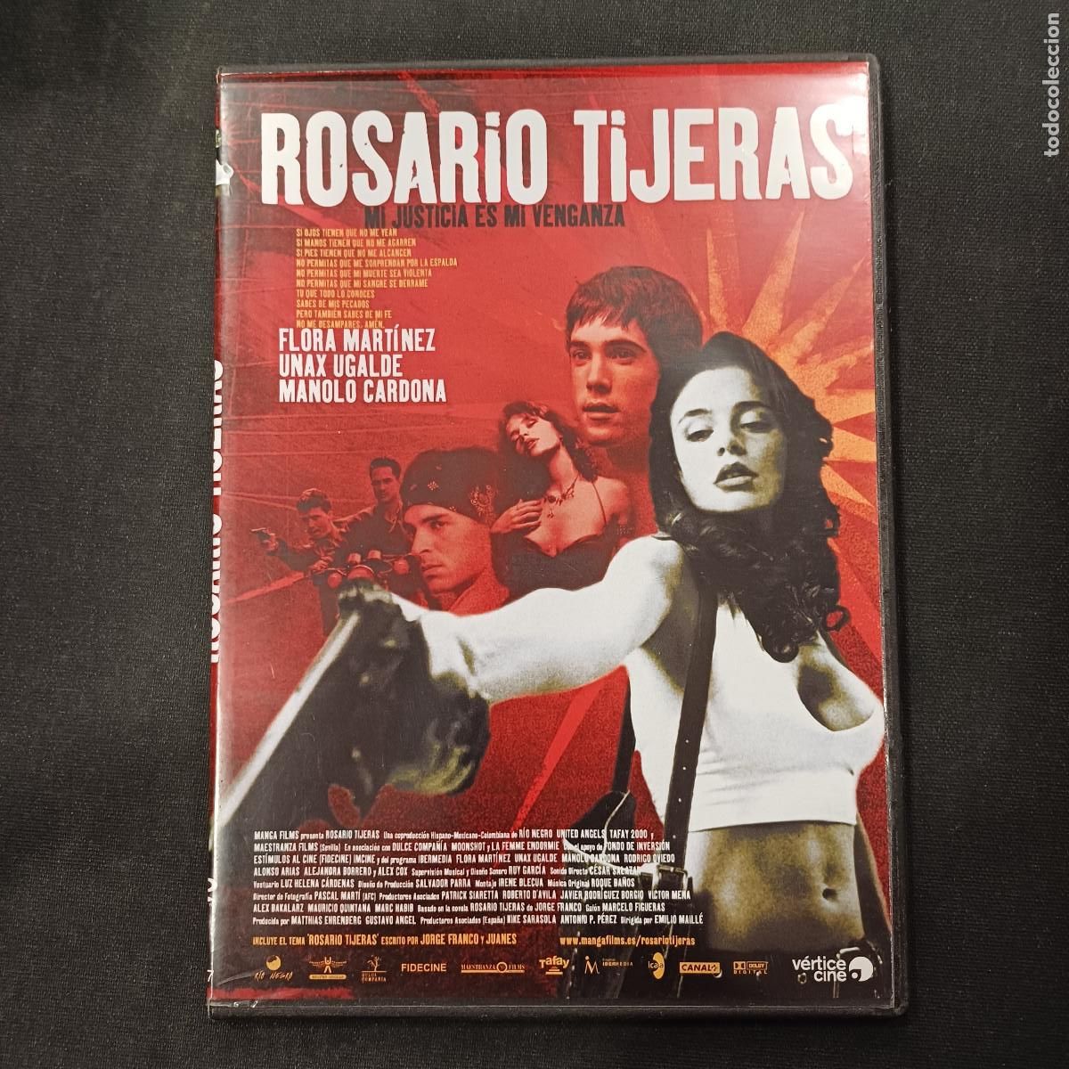 Cine: ROSARIO TIJERAS/DVD SLIM.