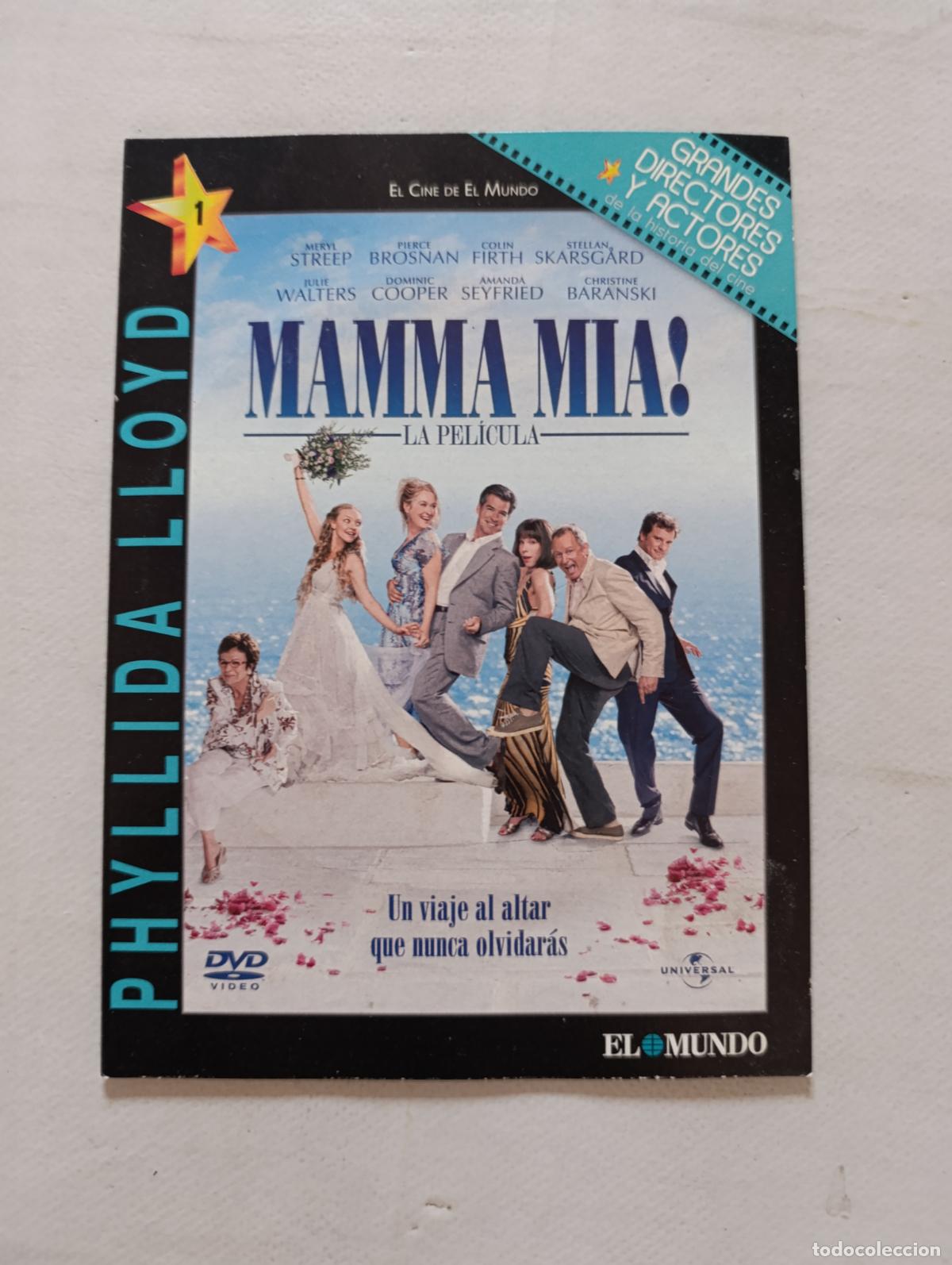 Cine: DVD MAMMA MIA! LA PELICULA - MERYL STREEP, PIERCE BROSNAN - FUNDA FINA CARTON (018C)