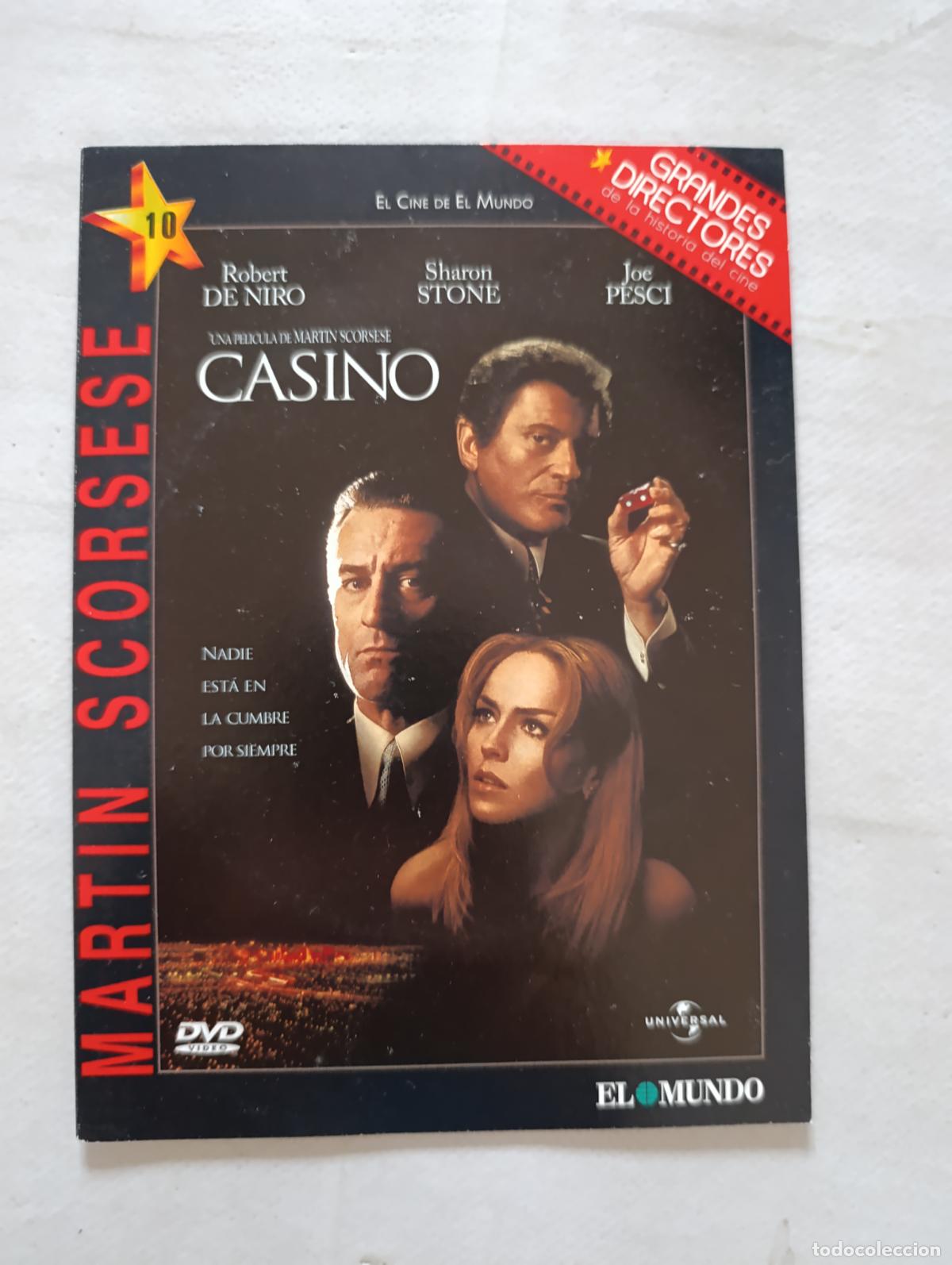 Cine: DVD CASINO - ROBERT DE NIRO - FUNDA FINA CARTON (018C)