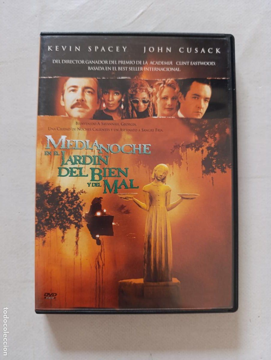 Cine: DVD MEDIANOCHE EN EL JARDIN DEL BIEN Y DEL MAL - KEVIN SPACEY, JOHN CUSACK (6D)