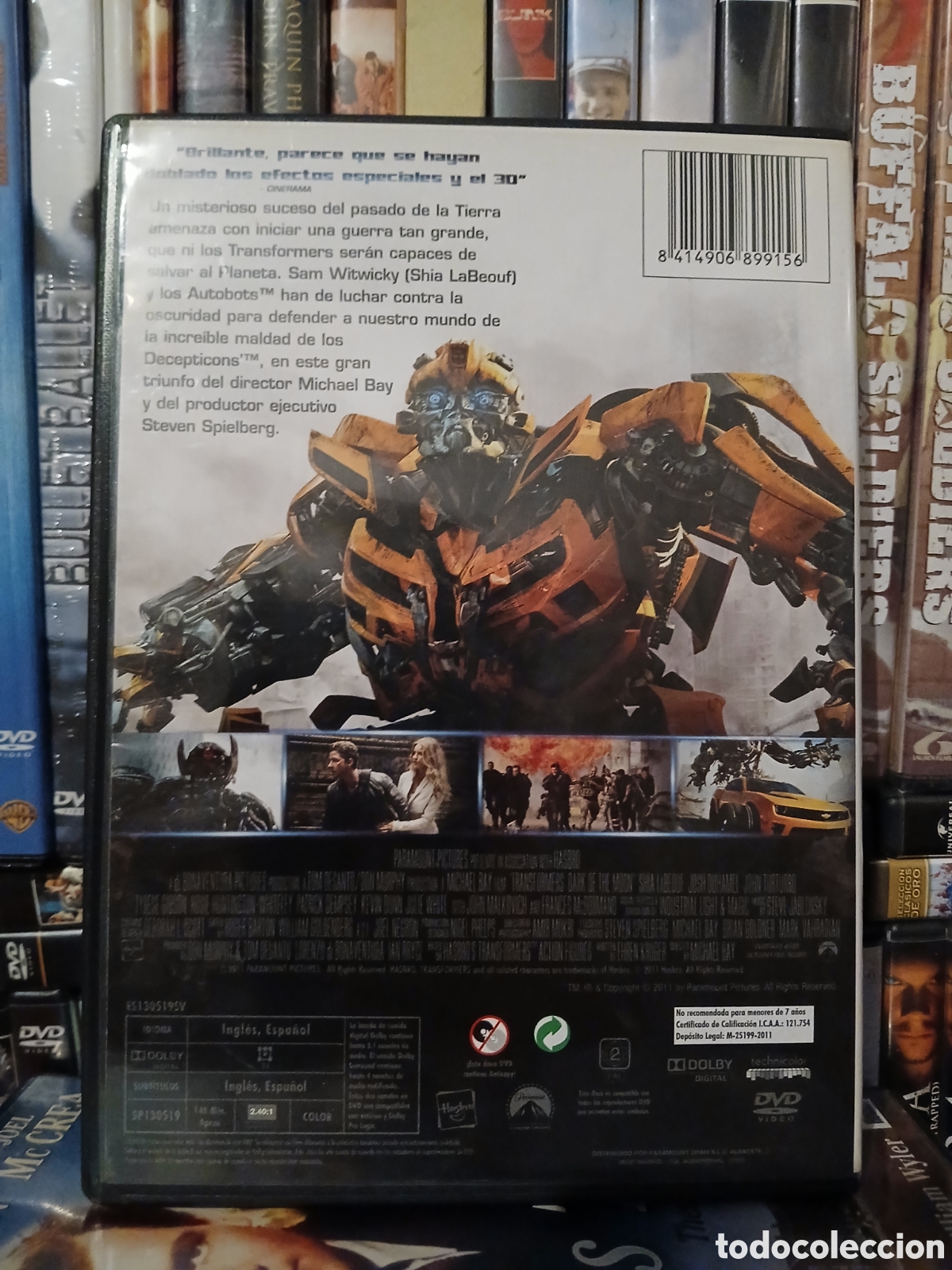 Cine: Transformers El Lado Oscuro de la Luna DVD - Foto 2