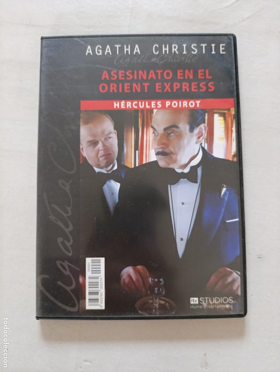 Cine: DVD ASESINATO EN EL ORIENT EXPRESS - HERCULES POIROT - AGATHA CHRISTIE - CAJA SLIM (5Q)