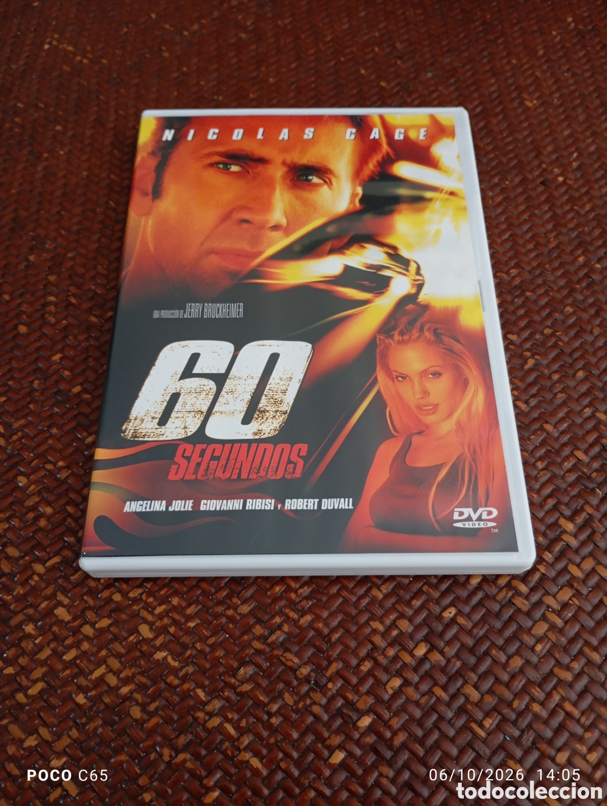Cine: 60 segundos DVD Nicol&aacute;s gace