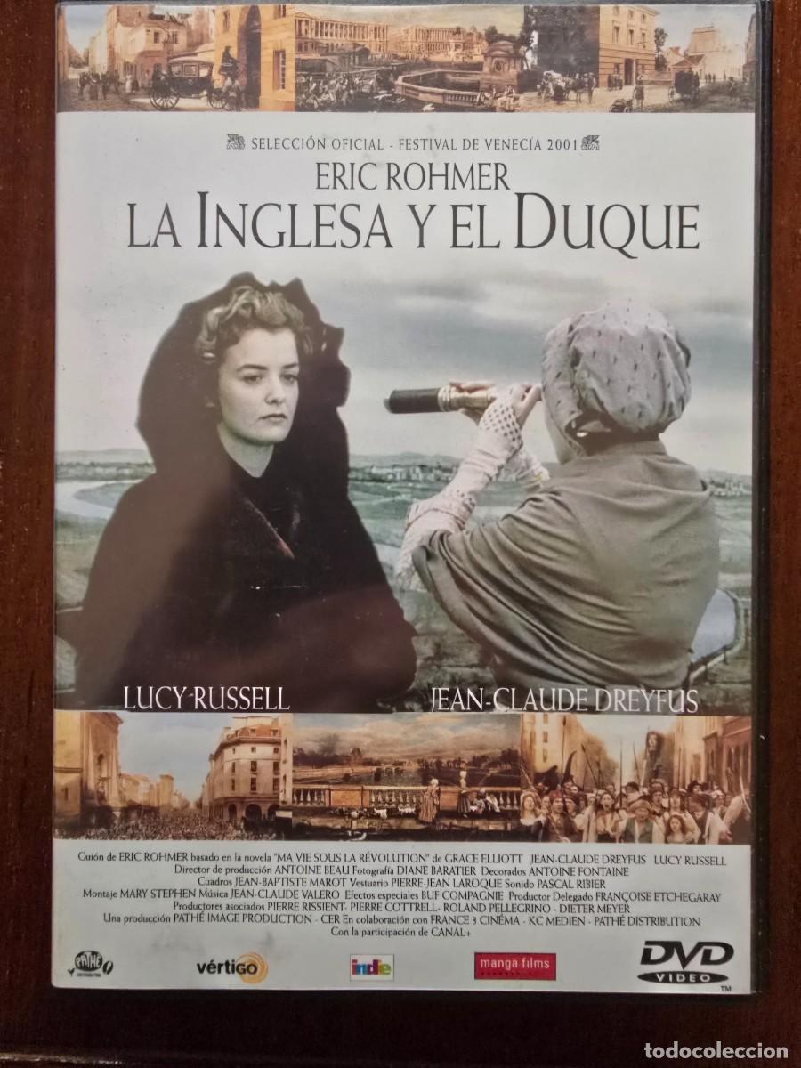 Cine: DVD La Inglesa y el Duque.Eric Rohmer